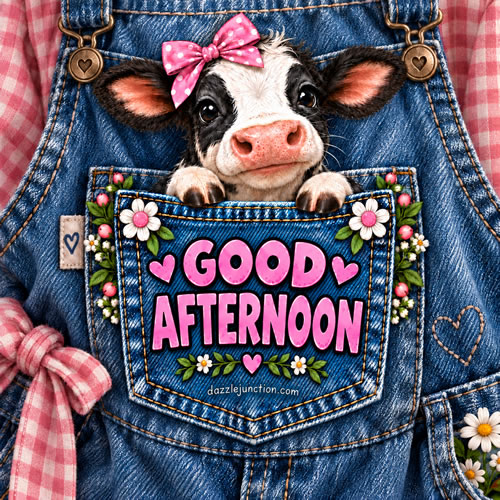 Good Afternoon Cow