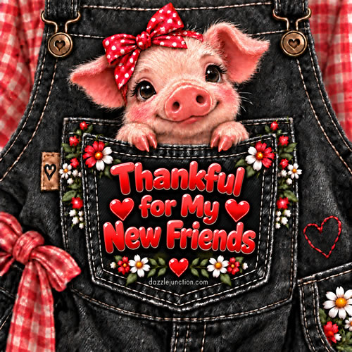 New Friends Pig