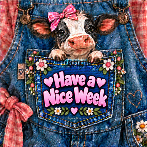 Nice Week Cow