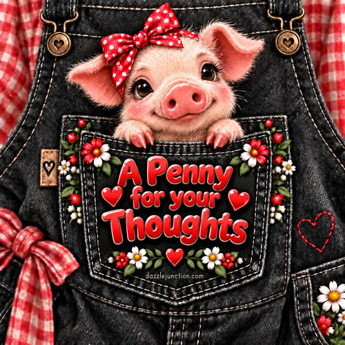 Penny For Thoughts Pig