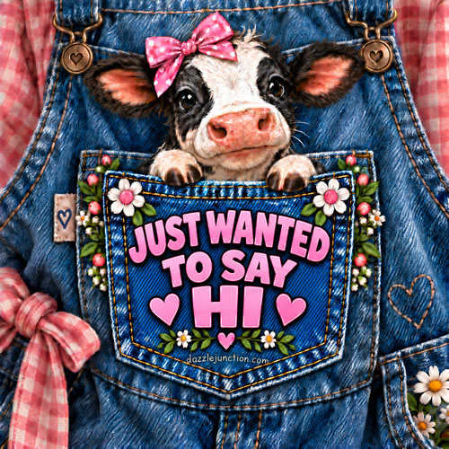 Say Hi Cow