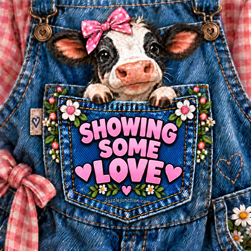 Showin Some Love Cow