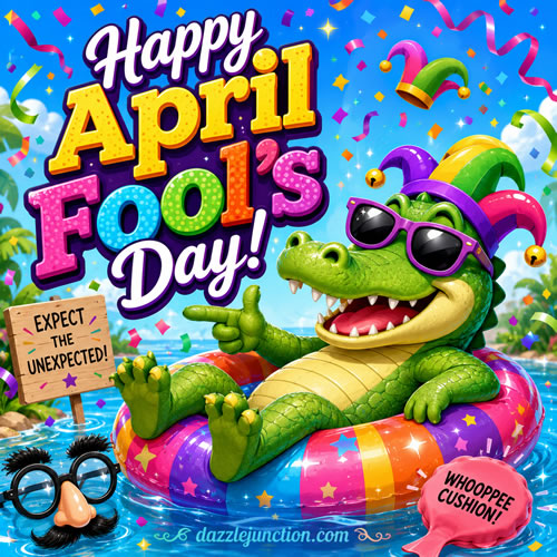 April Fools Alligator