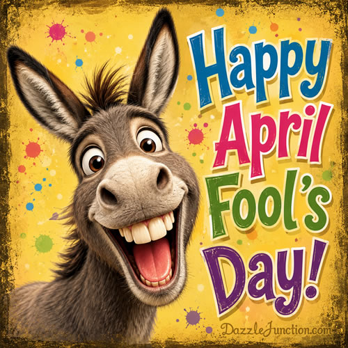 April Fools Donkey