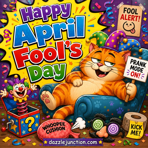 April Fools Garfield