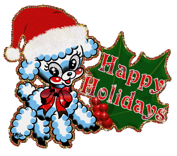 Holiday Poodle