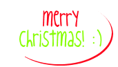 Merry Christmas Oval