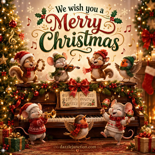 Whimsical Christmas Concert Merry Christmas image