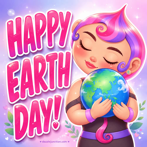 Pink Earth Love