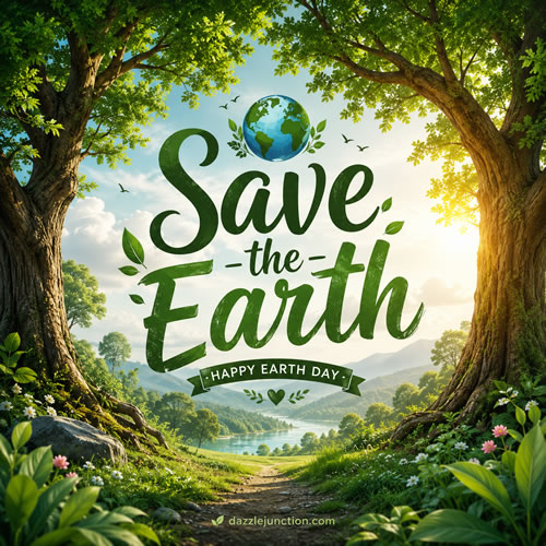 Save The Earth Trees
