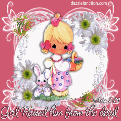 God Raised Him Christian Easter image