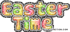 Easter Time Easter Glitter image