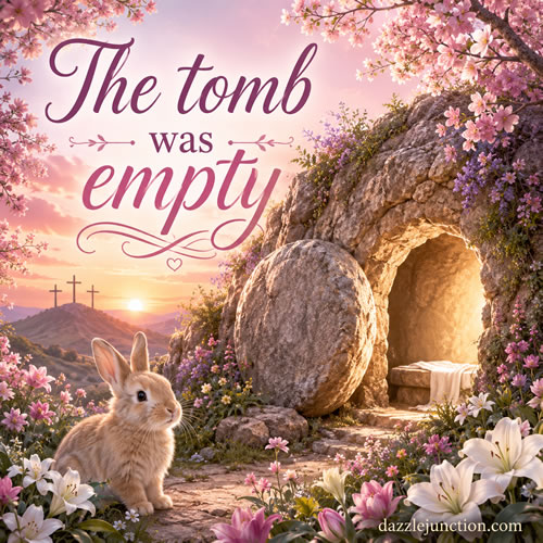 Bunny Tomb Empty