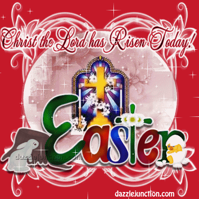 Christ Has Risen Glitter