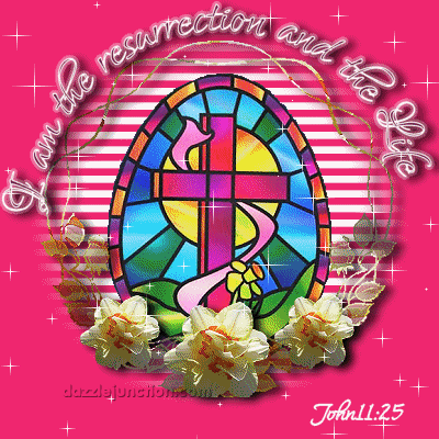 Egg Stained Glass Glitter