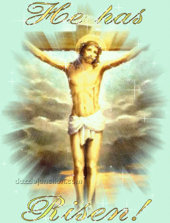 Jesus On Cross Glitter