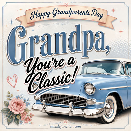 Grandpa Classic Car