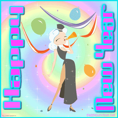 Happy New Year Horn image