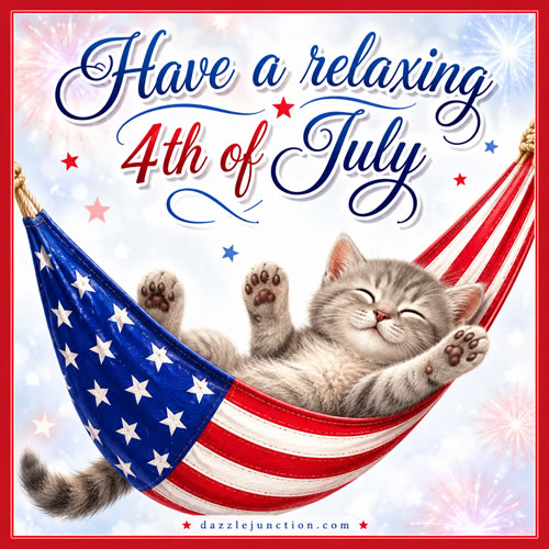 Relaxing Fourth Of July