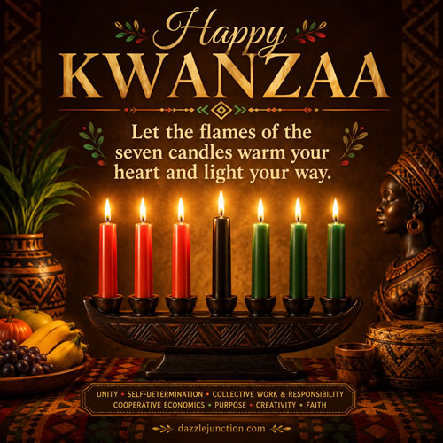 Kwanzaa Flames