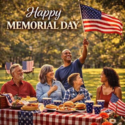 American Flag Picnic