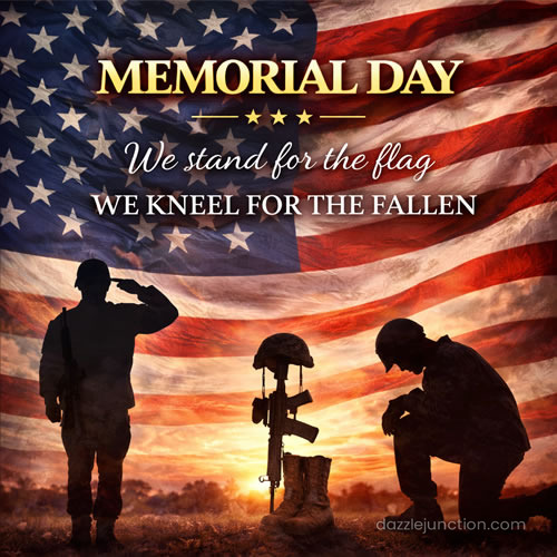 Stand Flag Kneel Fallen