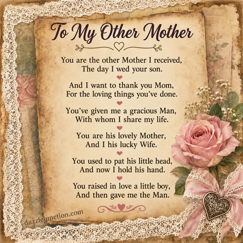 For Mother In Law