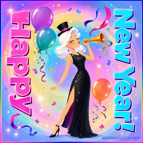 Happy New Year Horn