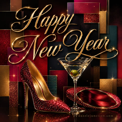 New Year Pink Shoes