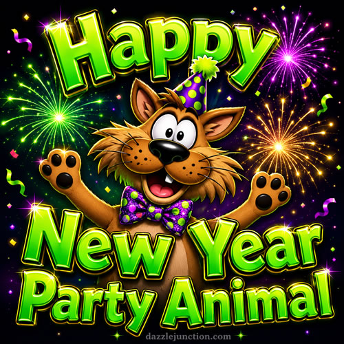 New Years Party Animal