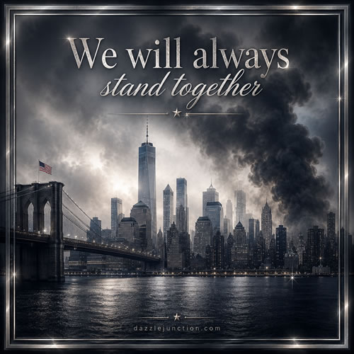 Always Stand Together Patriot Day image