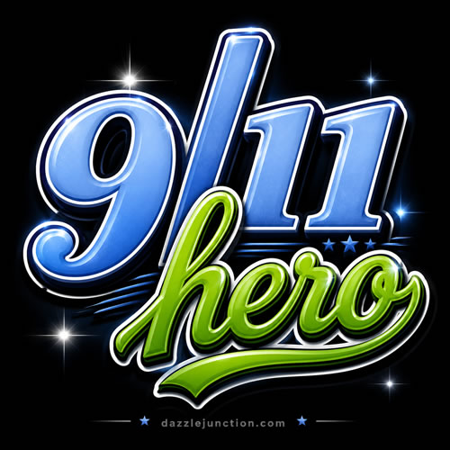 Nine Eleven Hero Patriot Day image