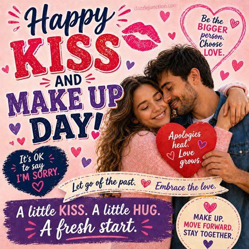 Kiss And Make Up Day