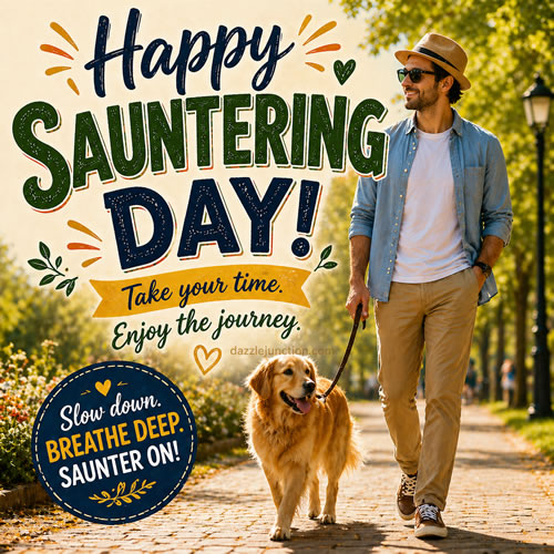 Sauntering Day