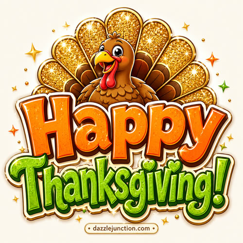 Colorful Turkey Thanksgiving image