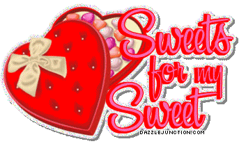 Sweets For My Sweet Valentine Glitter image