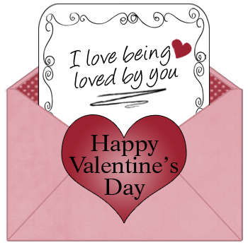 Being Loved Happy Valentines Day image