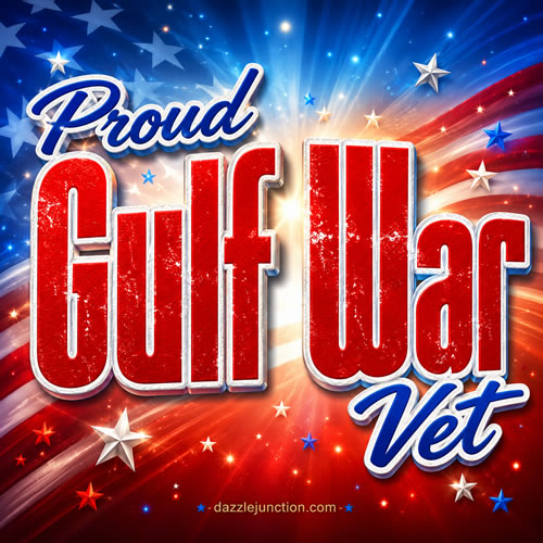 Proud Gulf War Veteran