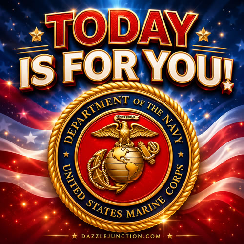 Today Is For Our Marine Corps Veterans