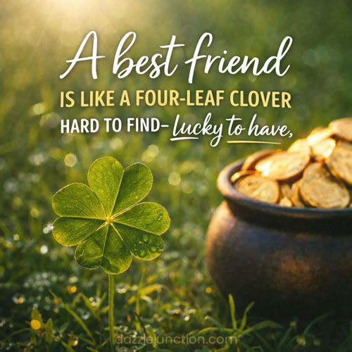 Lucky Four Leaf Clover