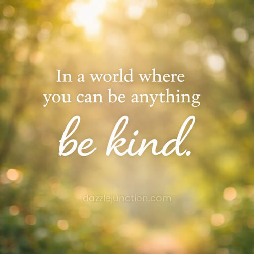Be Kind