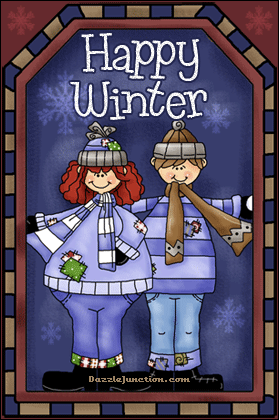 Happy Winter Couple