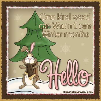 Hello Bunny Winter image
