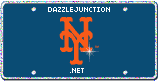 New York Mets MLB Team Plates image