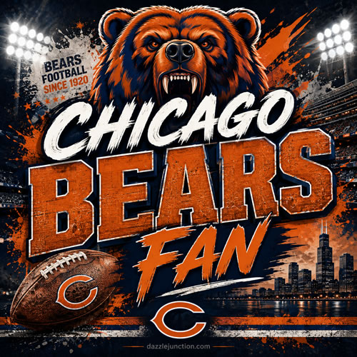 Chicago Bears Fan NFL Fans image