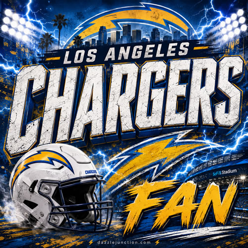 Los Angeles Chargers Fan NFL Fans image