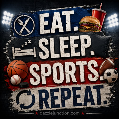Eat Sleep Sports image