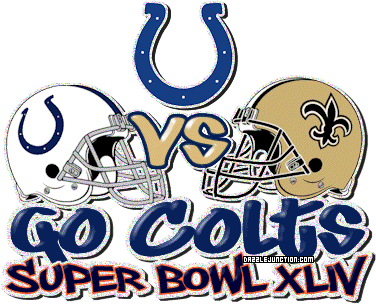 Go Colts Super Bowl xliv image