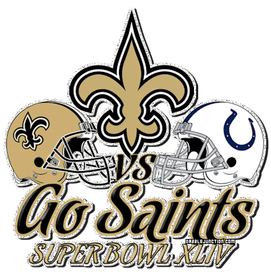 Go Saints Super Bowl xliv image