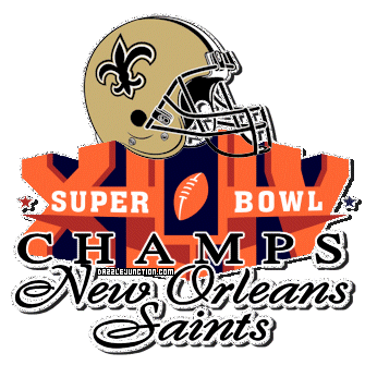 Xliv Champs Saints Super Bowl xliv image